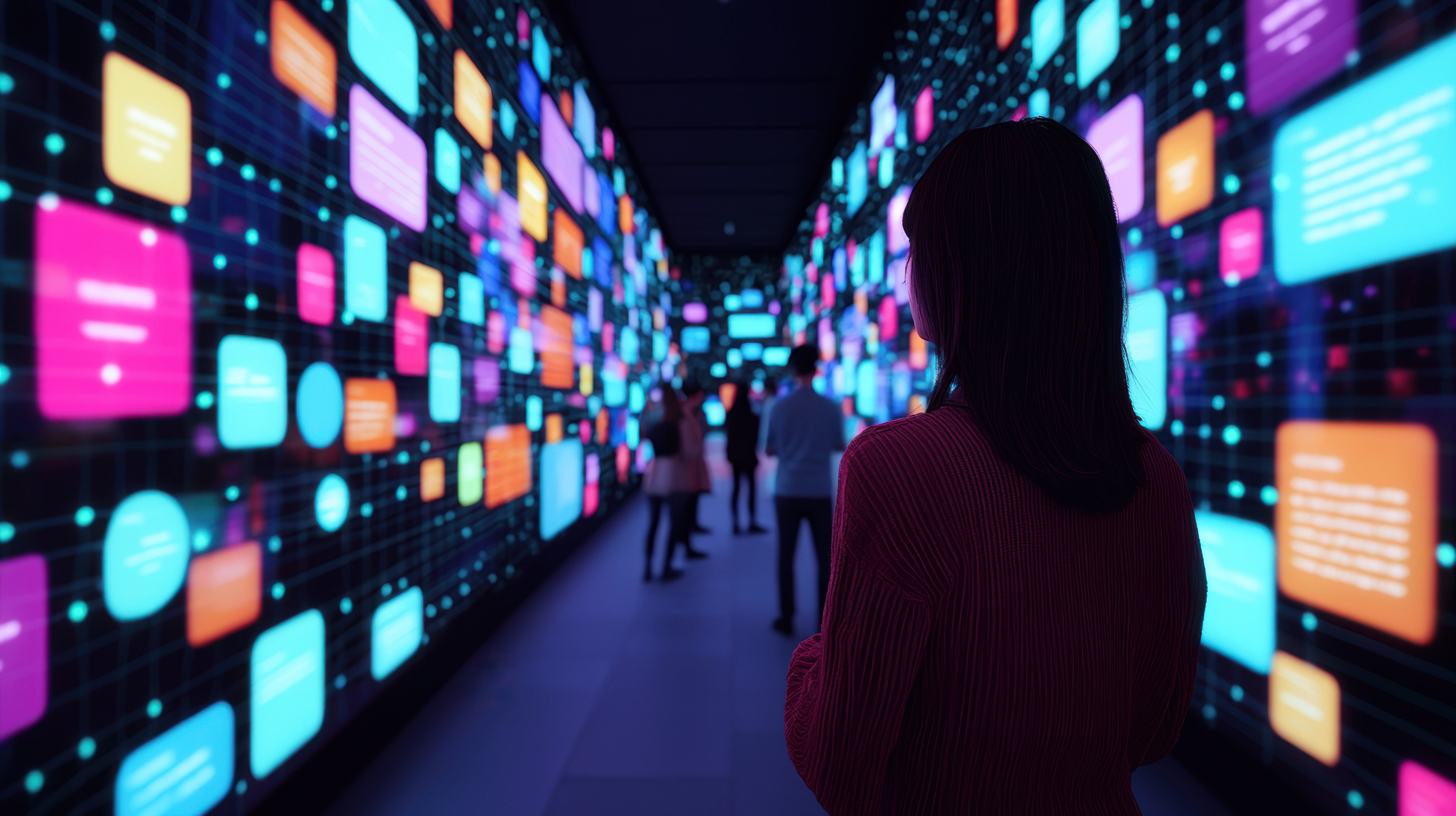 Screenshot of a corporate learning management system dashboard with training modules and analytics